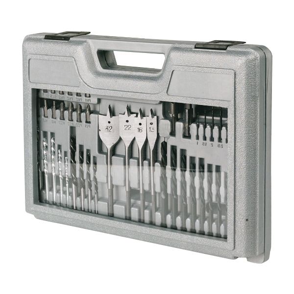 Drill Bit Set and Case 45 Pieces
