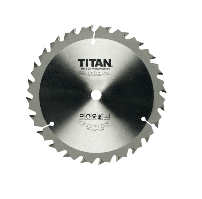 Titan TCT Circular Saw Blade 20T 210x162530mm