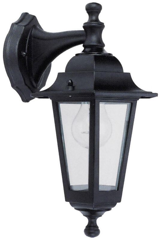 Unbranded Coach Hanging 60W Black Lantern Wall Light