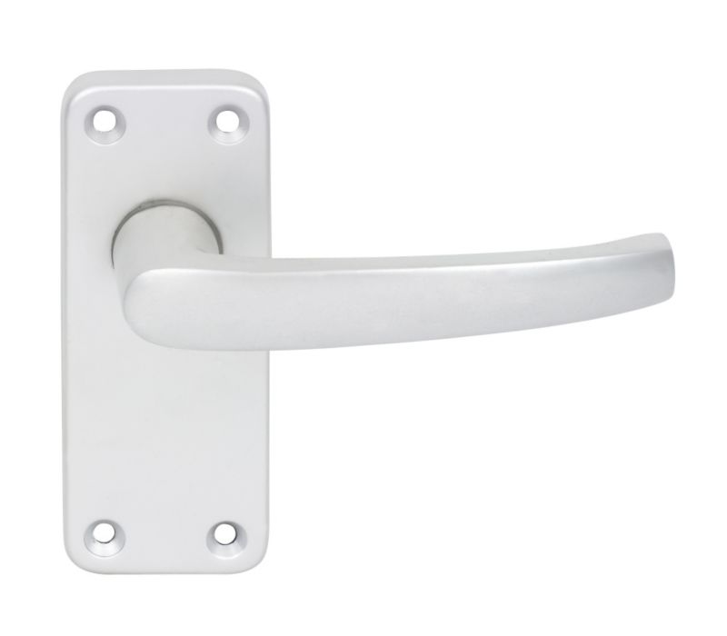 Contract Latch Door Handle Aluminium