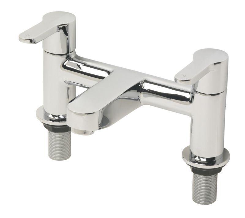 Swirl Elevate Dual Lever Bath Filler