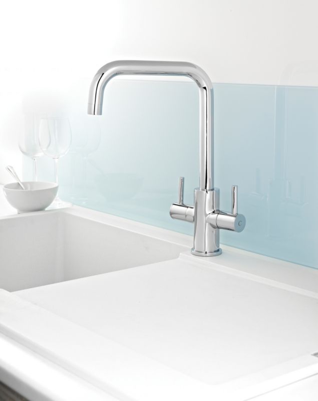 Swirl Divine Dual Lever Mono Mixer Kitchen Tap