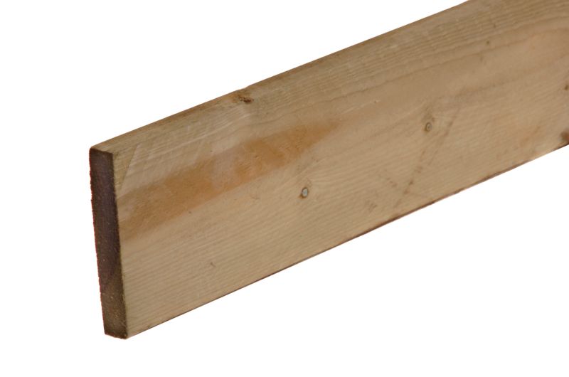 Sawn Treated Timber L2400 x W100 x T19mm