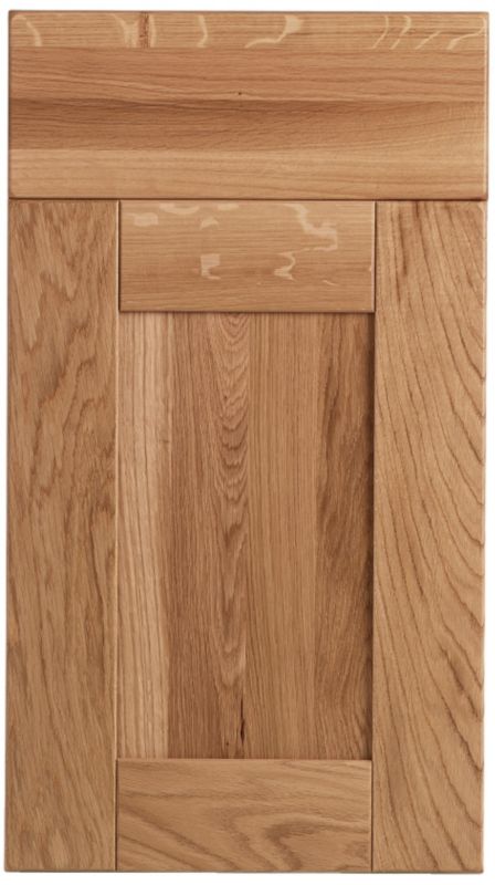 it Kitchens Solid Oak Pack P Drawerline Door and Drawer Front 400mm