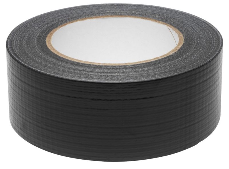 BandQ High Strength Multi Purpose Gaffer Tape BQ48 Black W 50mm x L 50m