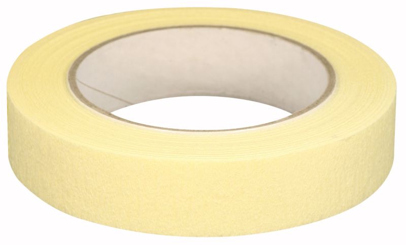 BandQ Exterior High Performance Showerproof Masking Tape BQ41 Beige W 25mm x L 25m
