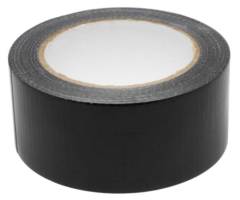 BandQ High Strength Multi Purpose Gaffer Tape BQ46 Black W 50mm x L 25m