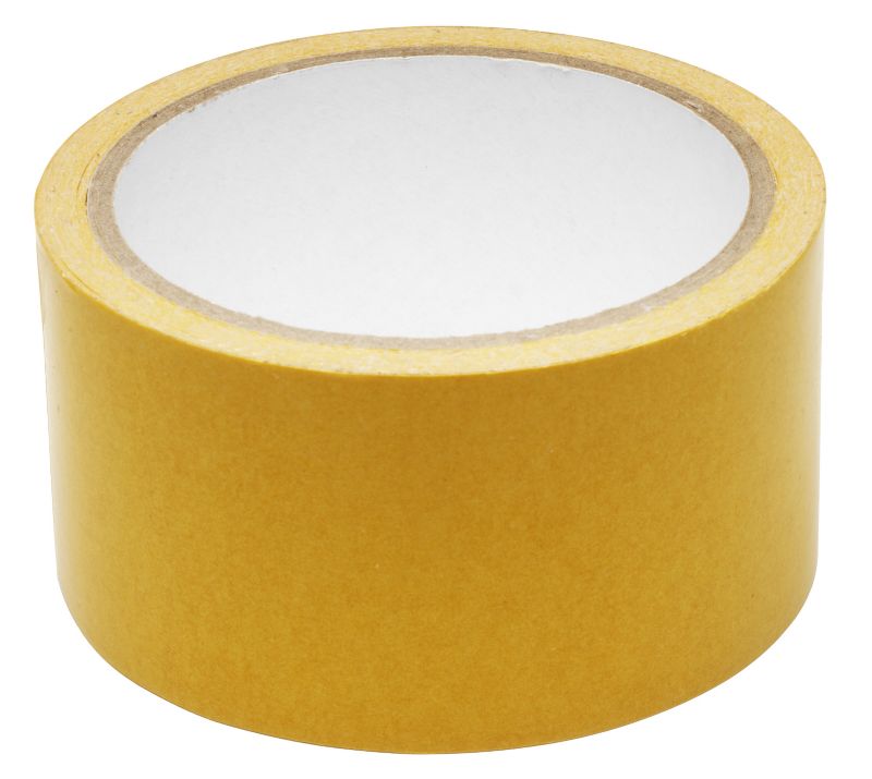 BandQ Double Sided Carpet Floor Tape Smooth BQ53 White W 50mm x L 10m