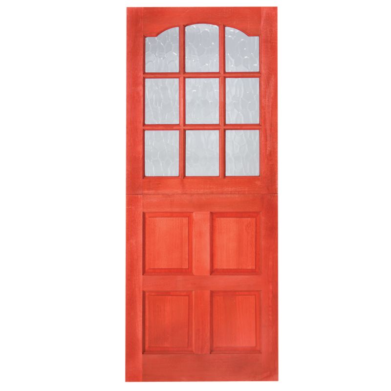 BampQ External Stable Dowelled Flemish Glazed GLCYST30 Stained H1981 x W762 x D44mm