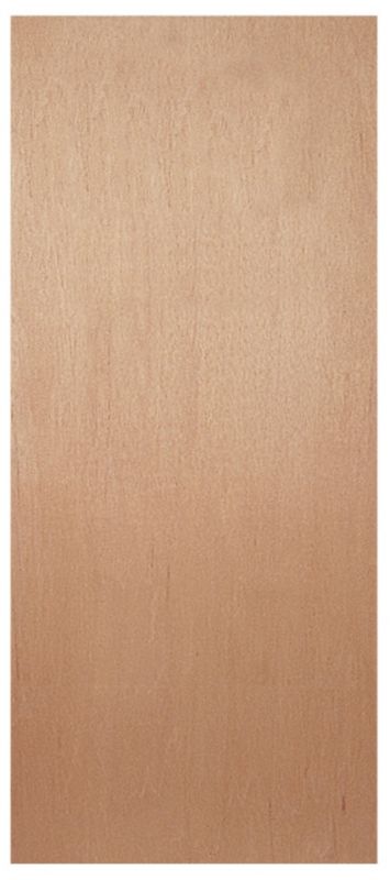 BandQ Morton Internal 30 Minute Flush Fire Door NAT291PLF Smooth Veneer H1980 x W838 x D44mm