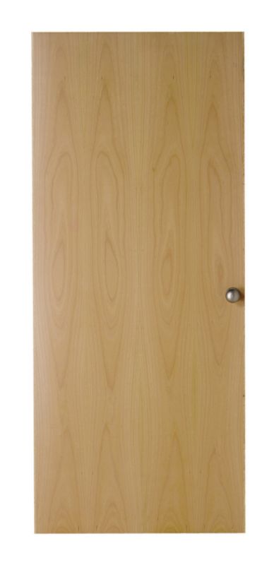 BampQ Morton Flush Beech Veneer Effect Internal Door NAT26PBEE Beech H1980 x W762 x D35mm