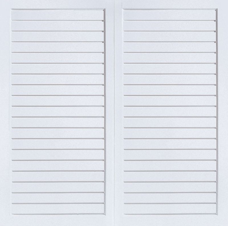 BandQ Kansas Door Retractable White H198 x W213m