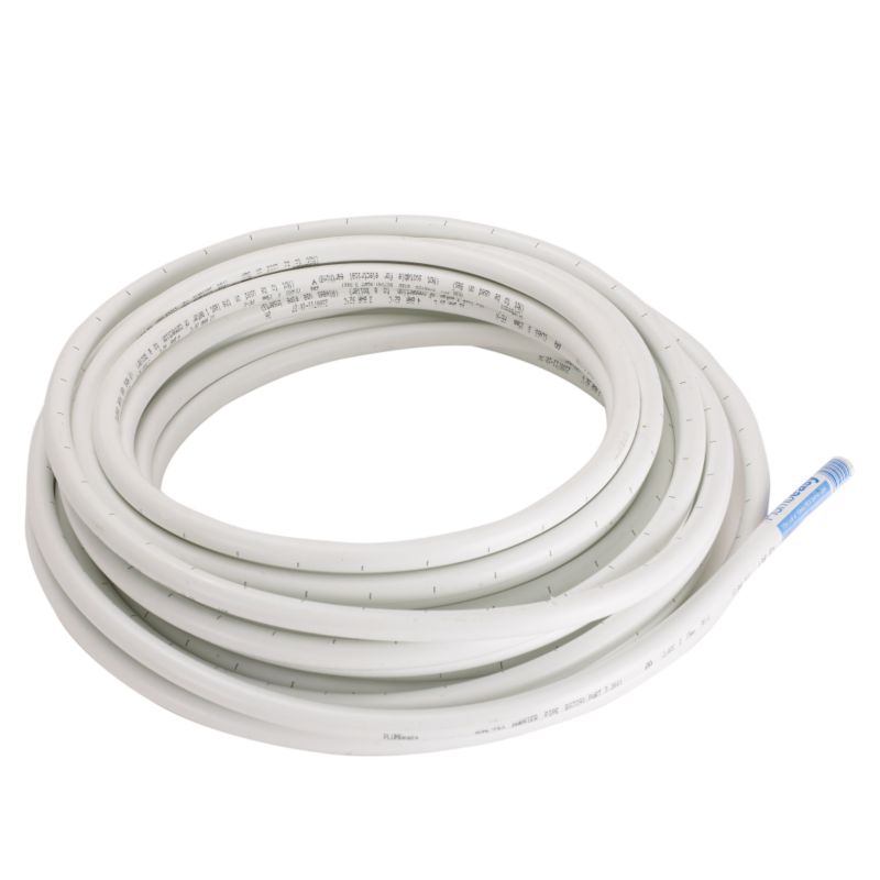 Plumbeasy Pex Barrier Pipe PEX15B15 White 15mm Dia