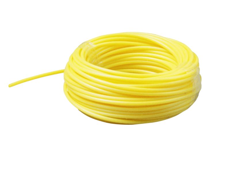 B&Q Trimmer Line (round profile) Value Pack yellow 2.4mm x 0.5kg
