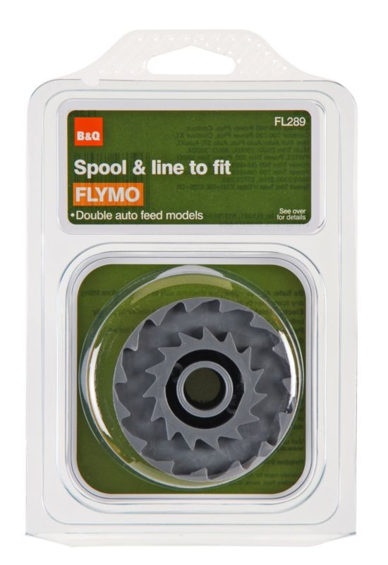 Spool and Line to Fit Flymo Electric Trimmers with Twin Line FL289