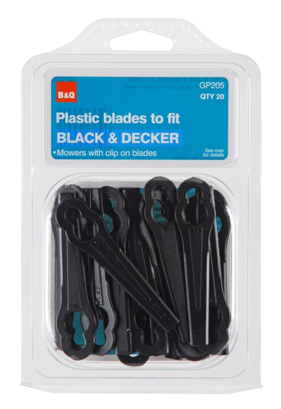 Plastic Blades to Fit Older Flymo and Black and Decker Hover Mowers