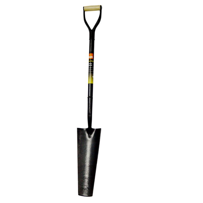 BandQ Heavy Duty Drain Spade Antique Silver Effect