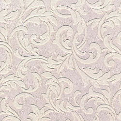 Paintable Wallpaper on Paintable Scroll White Wallpaper  0000003202661