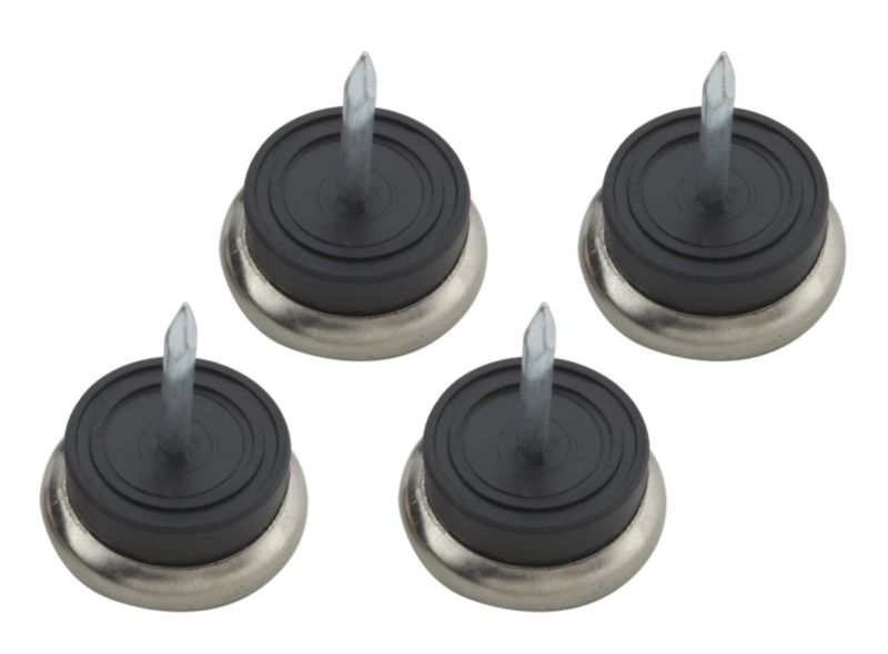BandQ Round Nail In Metal Glides