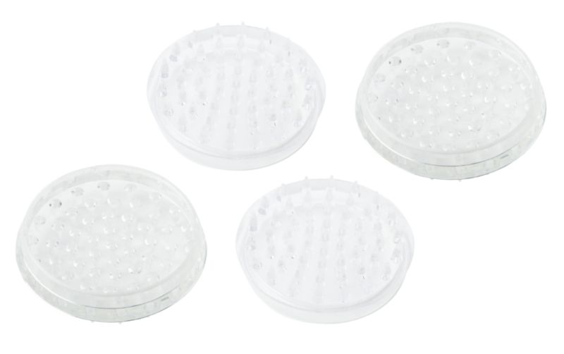 BandQ Castor Cup Spiked Clear Large