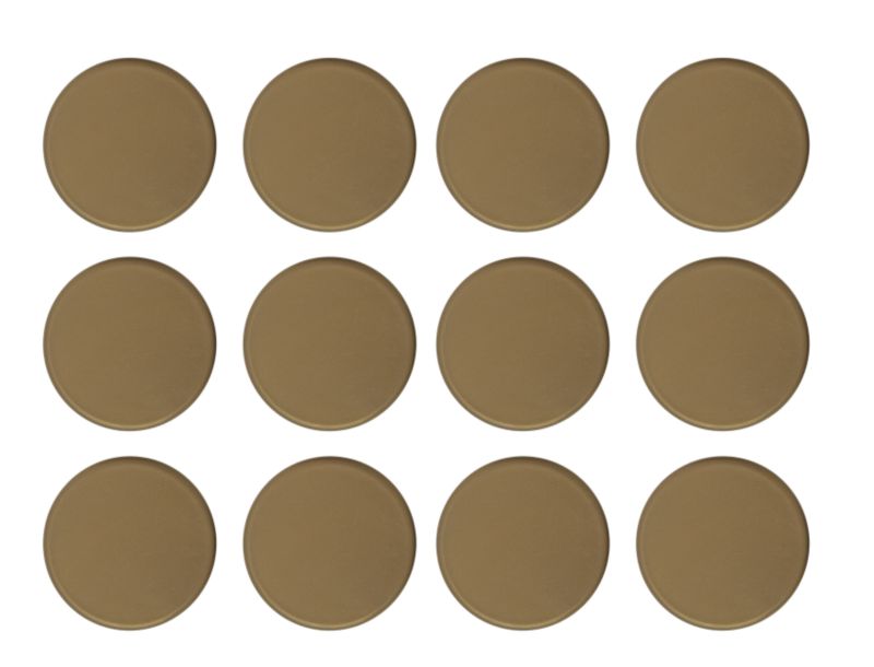 BandQ Round Carpet Glides