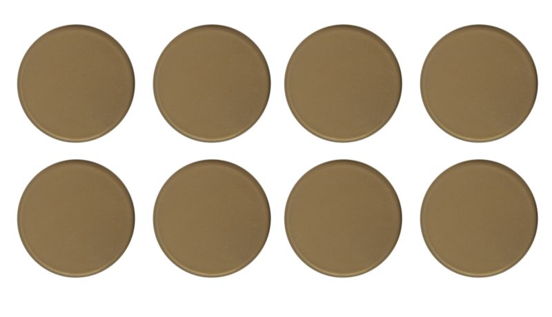 BandQ Round Carpet Glides 25mm
