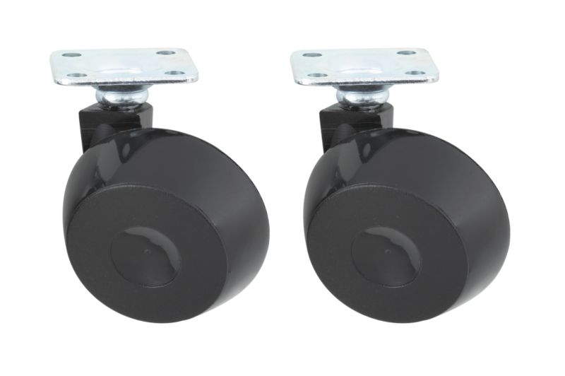 BandQ Castor Heavy Duty Plate Fitting