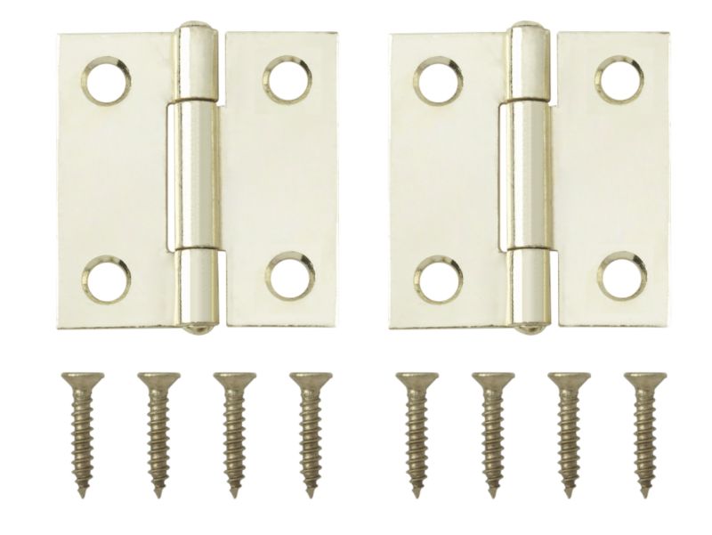 Bandq Butt Hinge Brass Plated