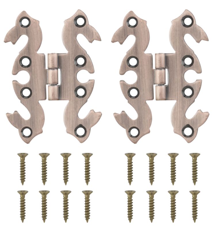 BampQ Snake Hinge Antique Effect