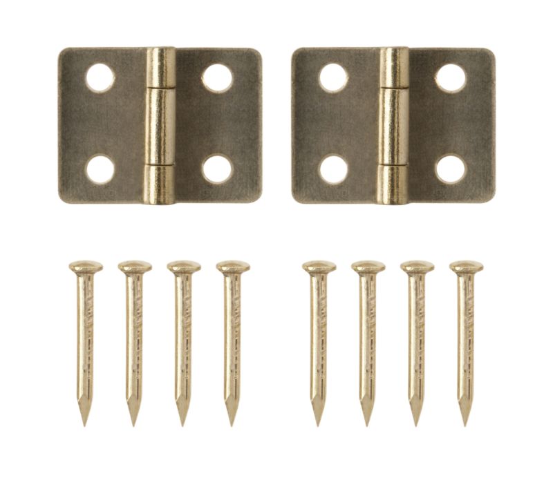 Bandq Butt Hinge Brass Plated