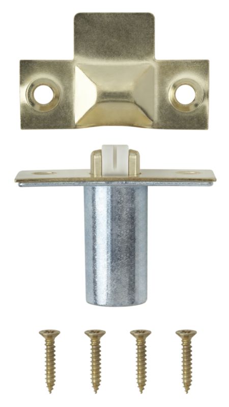 BandQ Adjustable Roller Catch Brass Effect