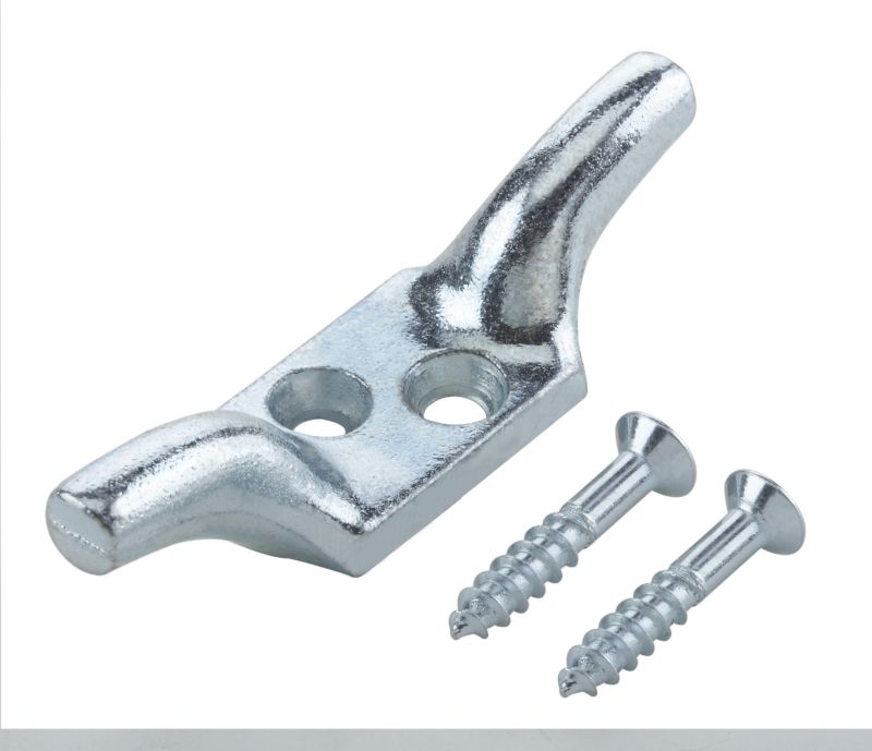 BandQ Cleat Hook Galvanised 75mm
