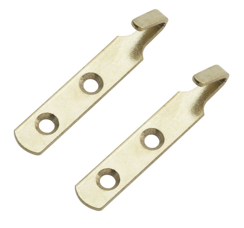B&Q J Hook  Brass Plated 62mm