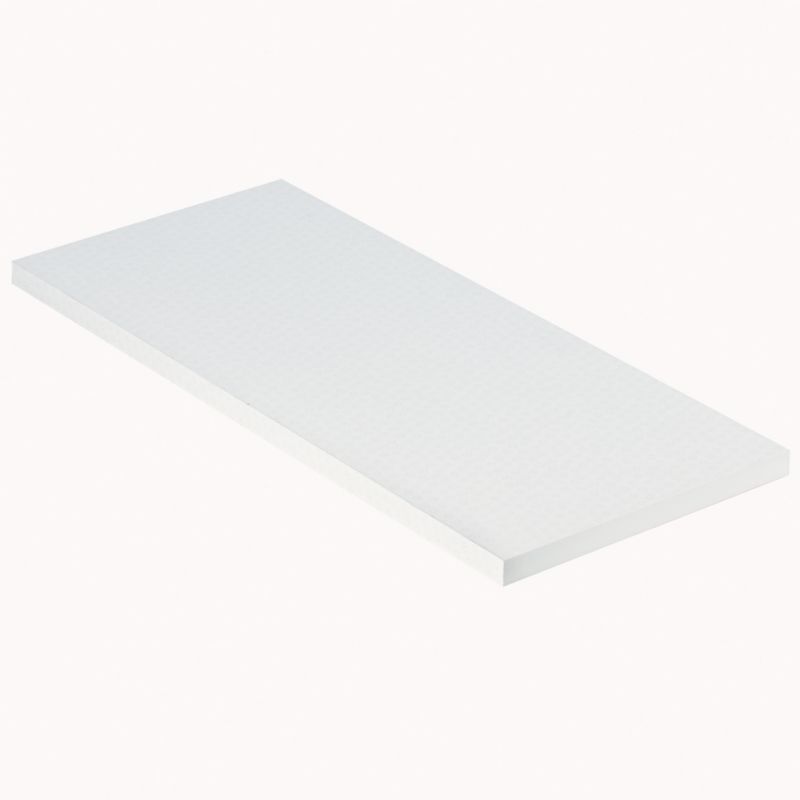 Wall Cabinet Interior Shelf White/Coffee Bean (H)220 x (W)19 x (D)600mm