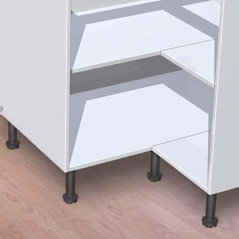 Alternative image for IT Solutions Cabinet Legs Pack of 2