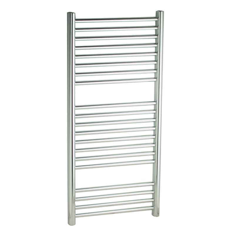 BampQ Ladder Towel Warmer 1027 BTU Chrome Coloured H974 x W450mm