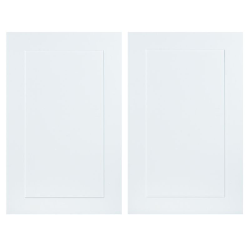 Ivory Classic Style Pack E Larder/Fridge Freezer Door Pack Of 2 600mm