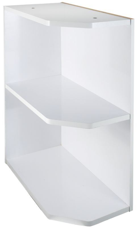 it Kitchens Gloss White Open End Base Unit 300mm