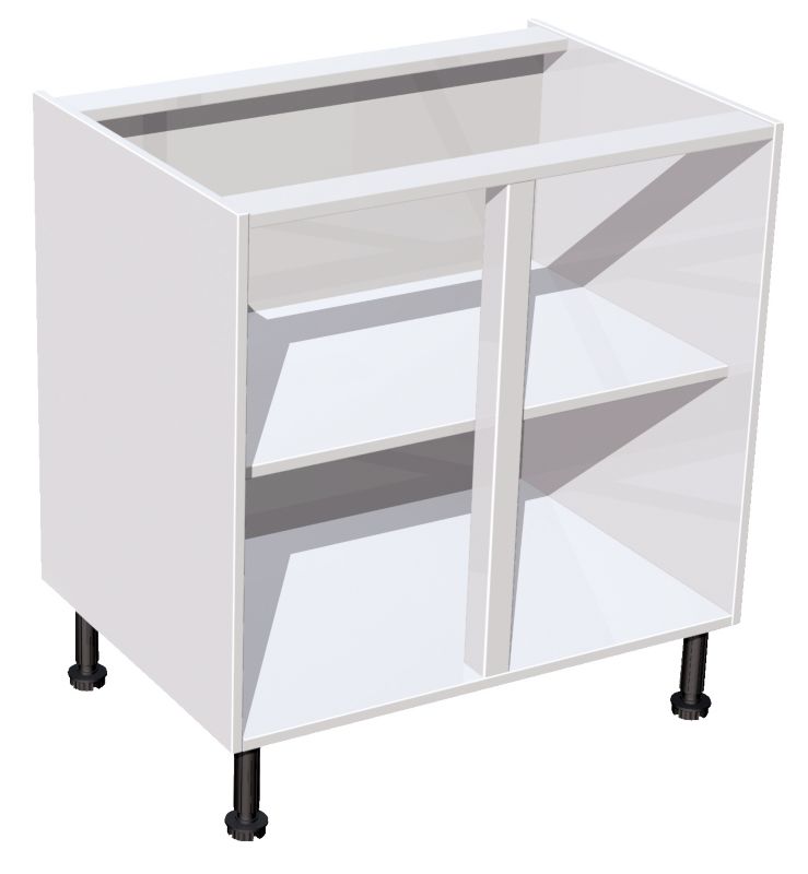 it Kitchens Base Cabinet White H870 x W800 x D570mm