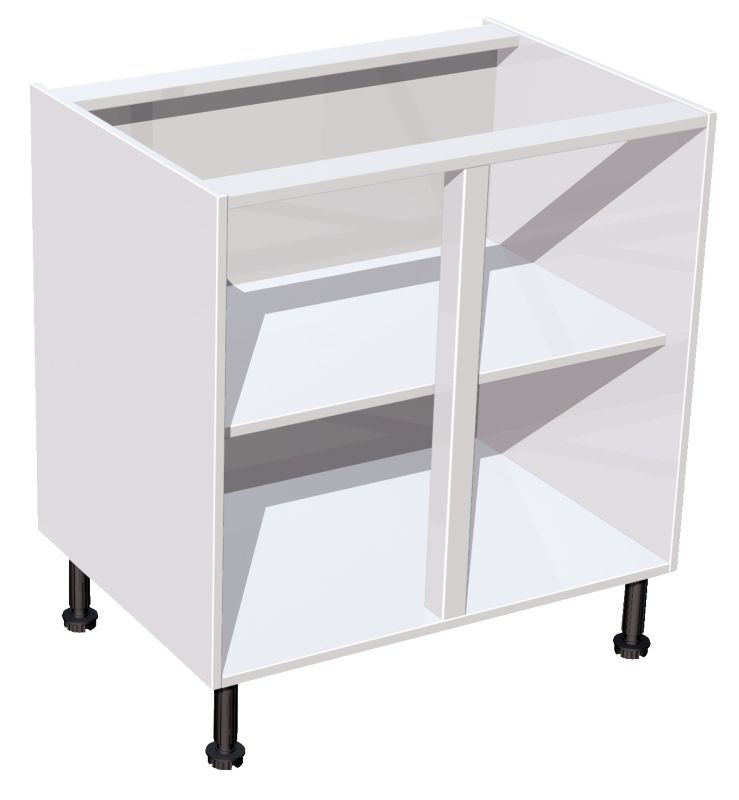 Base Cabinet White H870 x W800 x D570mm