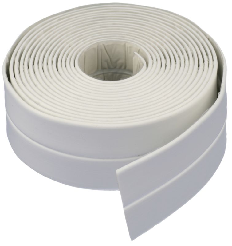 BampQ Bath amp Wall Sealing Strip White W 41mm x L 135m