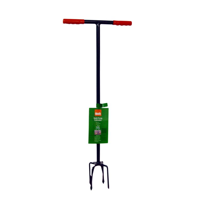 BandQ Multi Prong Cultivator Green