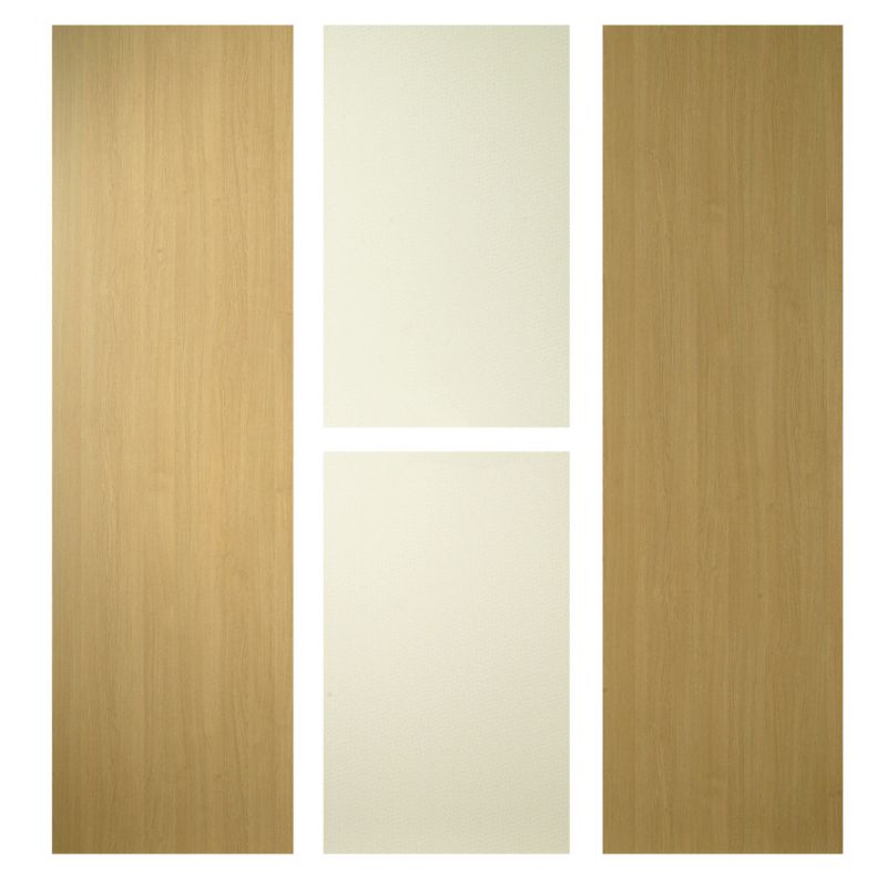 Oak Style Shaker Tall End Panel D Pack Of 2 570mm