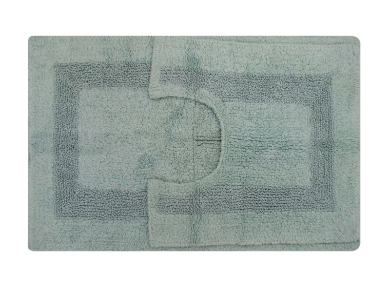 Bandq Bath Mat Set Aqua