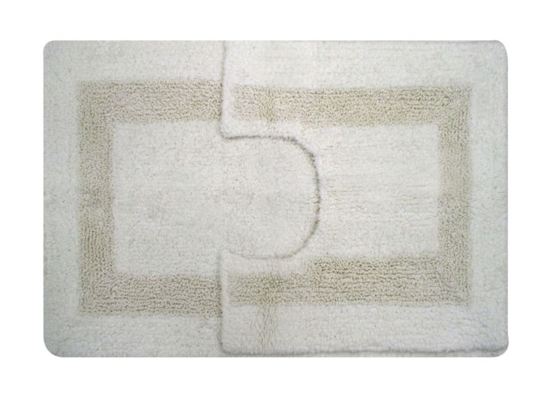 Bandq Bath Mat Set Ivory