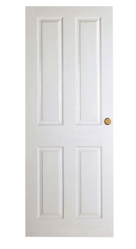 BandQ Cadeby Internal 30 Minute 4 Panel Fire Door NAT29CBYF White H1981 x W838 x D44mm