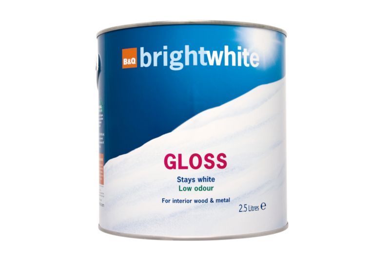 BandQ Bright White Gloss White