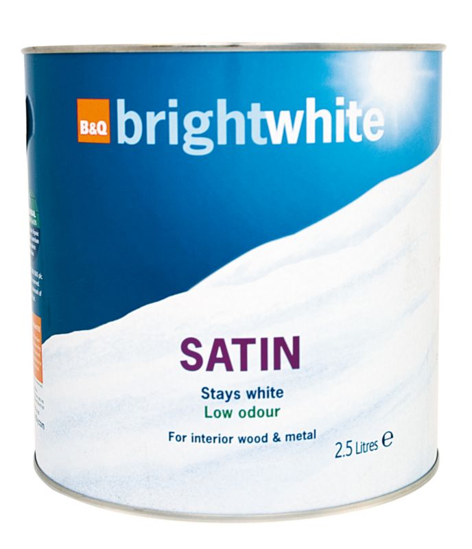 BandQ Bright White Satin White