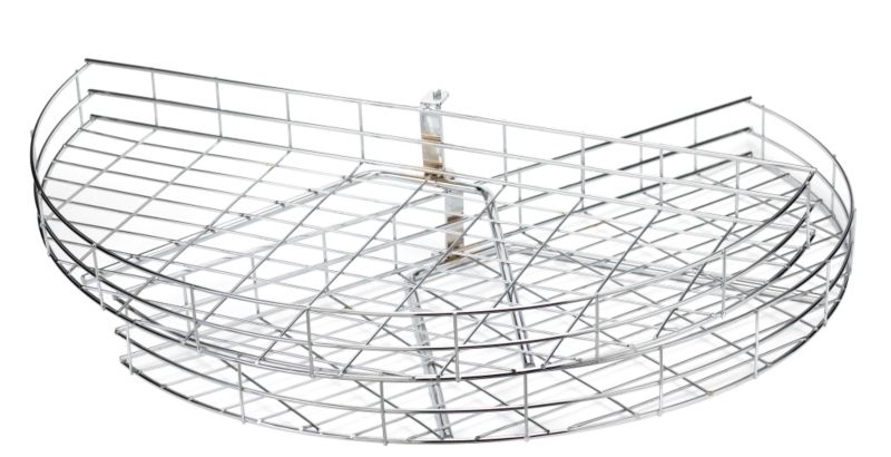 IT Kitchens Wire Carousel For 800mm Unit Chrome Plated
