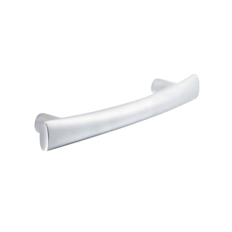 Modern Chunky Contemporary D Handles Matt Chrome Effect 170mm Pack of 2